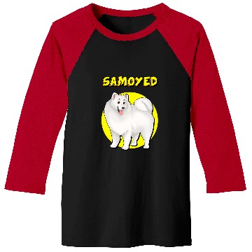 Discover Cute Samoyed Baseball Tees