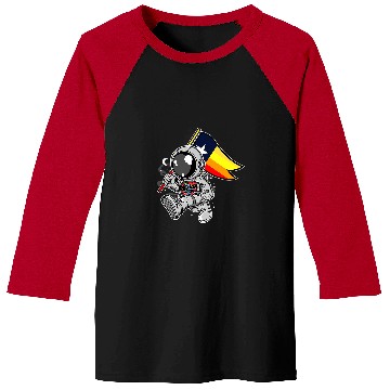 Discover Houston Space City Astronaut Baseball Tees