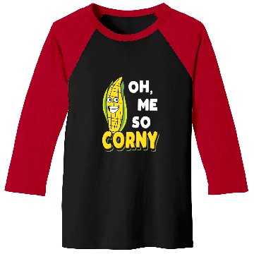 Discover Oh Me So Corny Cornhole Cornwall Farm Funny Farmer Baseball Tees