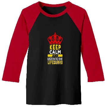 Discover Keep Calm Lifeguard 2Bathmaster 2Funny Baseball Tees