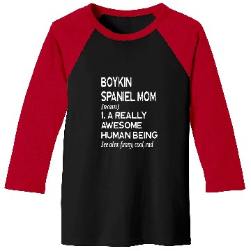 Discover Boykin Spaniel Pet Mom Definition Cute From Baseball Tees