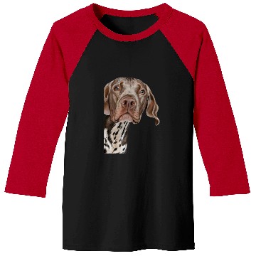 Discover German Shorthaired Pet Funny Dog Lover Gsp Baseball Tees