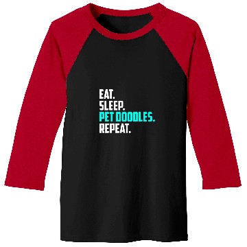 Discover Goldendoodle Pet Eat Sleep Doodle Repeat Labradoodle Goldendoodle Baseball Tees