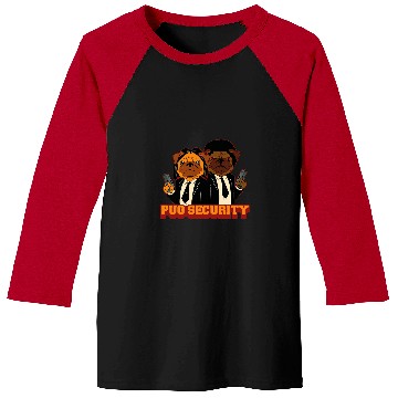 Discover Pug Safety Baseball Tees