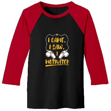 Discover Sport Volleyball Funny I Came I Saw Saying for Beach Volleyball Coach Baseball Tees