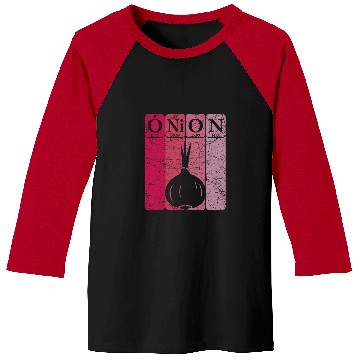 Discover Onion Periodic Table Elements Vegetables Farmer Retro Baseball Tees