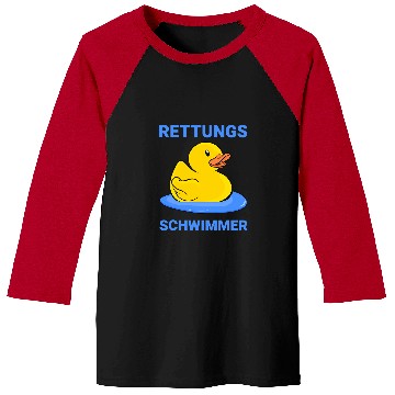 Discover Yellow Rubber Duck Squeaky Bath Master Lifeguard Baseball Tees