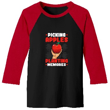 Discover Apple Picking Apple Tree Apple Fruit Lover Apple Farmer 26 Baseball Tees