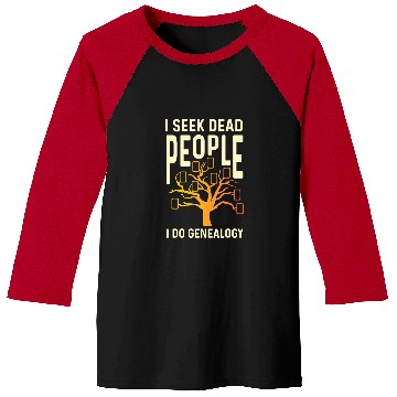 Discover I Do Genealogy Archivist Baseball Tees