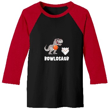 Discover Dinosaur Pet Bowling TRex Bowling Pin Funny Bowling Strike Bowling Bowler Baseball Tees