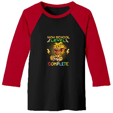 Discover Dinosaur Pet High school Level Complete Gamer Graduation Baseball Tees