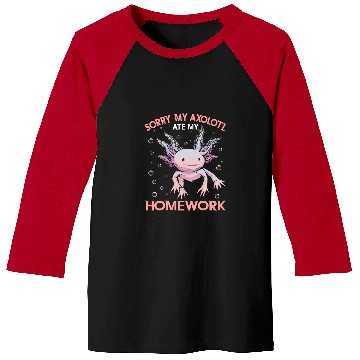 Discover Axolotls Pet Salamander Case 246 Baseball Tees
