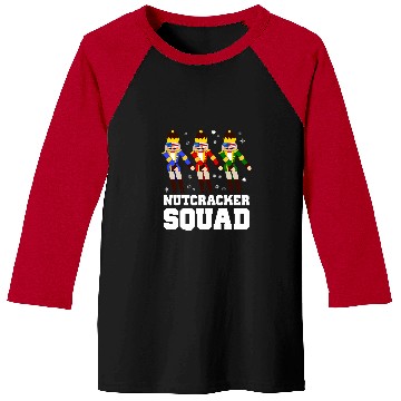 Discover Nutcracker Squad Crew Ballet Dance Groupe Idea Ballerina 1 Baseball Tees