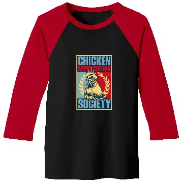 Discover Chicken Pet for men Appreciation Society Baseball Tees