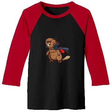 Discover Beaver Pet Monster animals vampire Baseball Tees