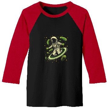 Discover Space Astronaut Pickle Baseball Tees