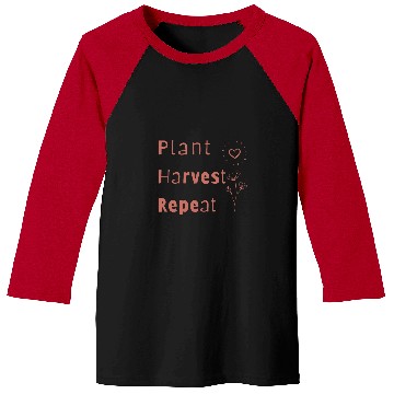Discover plant harvest repeat summer farmer kids Baseball Tees