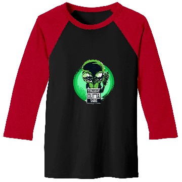 Discover Aliens UFO Straight Outta Mars Ufos Space Baseball Tees