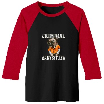 Discover Criminal Babysitter Correctional Officer 1 Baseball Tees