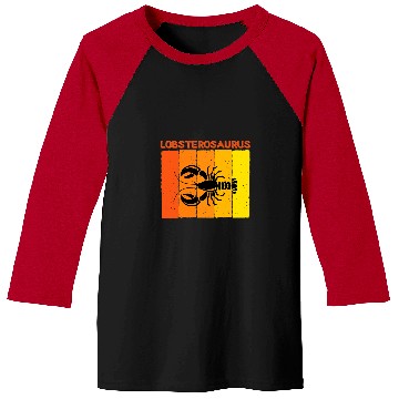 Discover Dinosaur Pet Lobsterosaurus Funny Dinosaur Lobster Barnacle Brayfish Baseball Tees