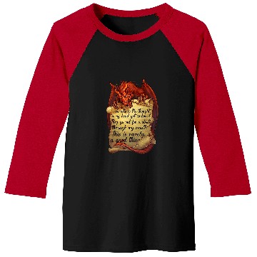 Discover Dragon Pet Sometimes The Thoughts In My Head Get So Bored Baseball Tees