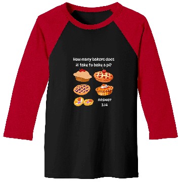 Discover Pi Day 3 14 Dessert Baker Multi Pie Mathematics Teacher Meme Baseball Tees