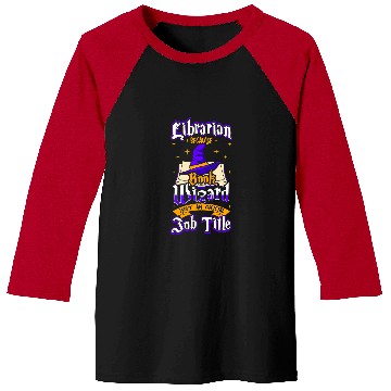 Discover Book Fun Librarian Book Wizard Reader Bibliothecary Bookworm Baseball Tees