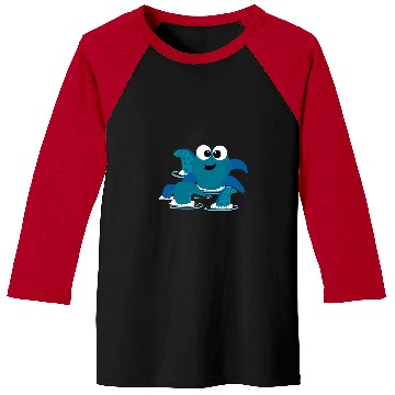 Discover Octopus Pet water cute funny Baseball Tees