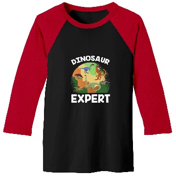 Discover Dinosaur Pet Expert Paleontologist Profession Science Work Hard Baseball Tees