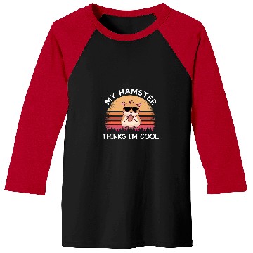Discover Guinea Pig Pet my hamster thinks im cool guinea pig lover Baseball Tees