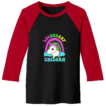 Discover Unicorn Pet The Legendary Unicorn Adopt Me Gaming Illustration Baseball Tees