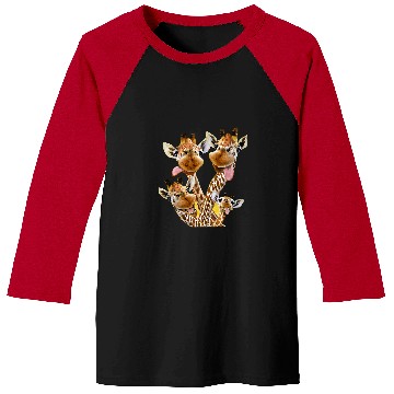 Discover Giraffe Pet selfieselfie Animals Baby Baseball Tees