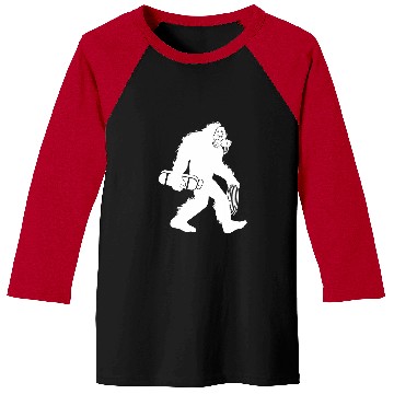 Discover bigfoots Pest Control Cryptid Exterminator Sasquatch Baseball Tees