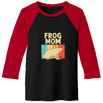 Discover Frog Pet vintages Frog Design For Mom Grandma Cute Frog Toad Lovers 9 Baseball Tees