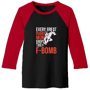 Discover Sport Rugby Design for your Rugby Mom Baseball Tees