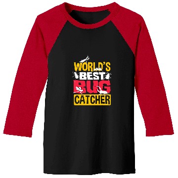Discover Entomology Entomologist Insects Bugs Worlds bests Bug Catcher Baseball Tees