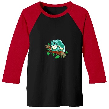 Discover Frog Pet Cute Australian green tree frog For amphibian moms and dads Baseball Tees