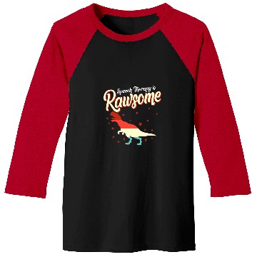 Discover Dinosaur Pet Speech Language Pathologist Speech Therapy Rawsome Dinosaur 1 Baseball Tees