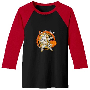 Discover Unicorn Pet Funny Halloween 2  Unicorn Skeletons 16 Baseball Tees