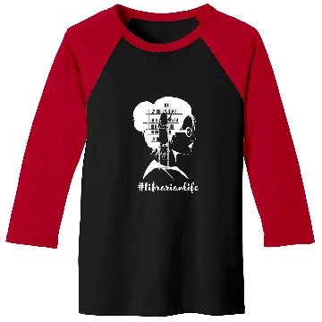 Discover Book Fun Librarian Teacher Messy Bun Life Book Library Back to School 1 Baseball Tees