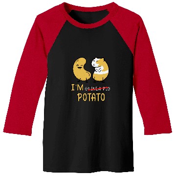Discover Guinea Pig Pet potato love Baseball Tees
