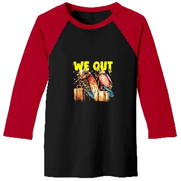 Discover Funny Cicada We Out Cute Cicada Brood Emergence Baseball Tees
