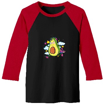 Discover Unicorn Pet Funny Unicado Avocado UniCado Baseball Tees