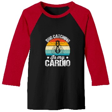 Discover Bug Lover Insect Nature Science Bug Catching is my Cardio 27 Baseball Tees