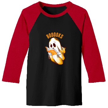 Discover Book Fun Cute Teacher Halloween Booooks ghosts Reading Baseball Tees