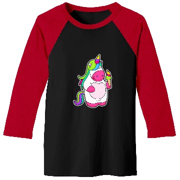 Discover Unicorn Pet Waffle ice cream Baseball Tees