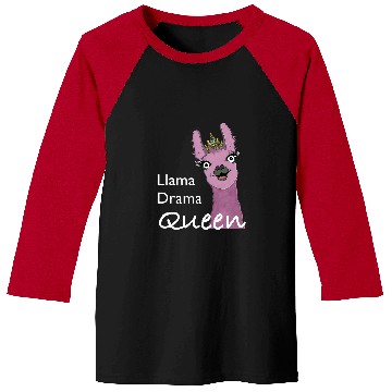 Discover Llama Pet drama queen Baseball Tees