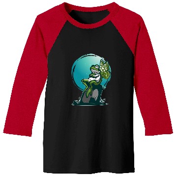 Discover Frog Pet Bored Frog Butterfly Fairy Grunge Aesthetic Cottagecore Baseball Tees