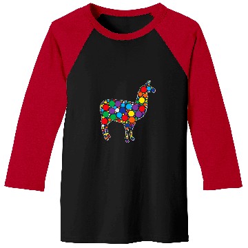 Discover Llama Pet September th Polka Dot Llama International Dot Day Baseball Tees