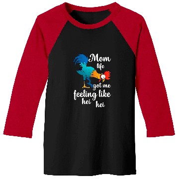 Discover Chicken Pet Mom Life Got Me Feeling Like Hei Hei Rooster Baseball Tees